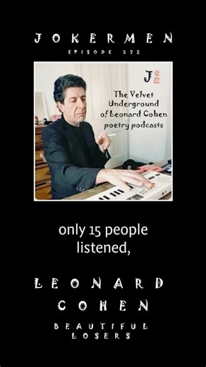 The Velvet Underground of Leonard Cohen Podcasts