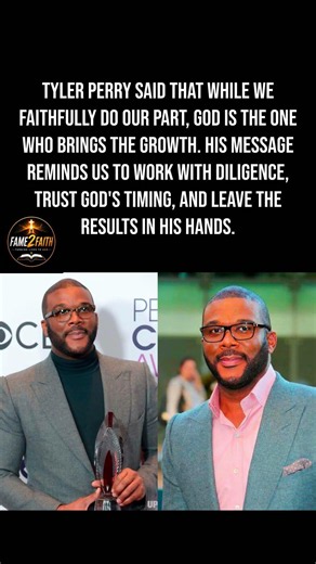 Tyler Perry on Faith and God's Timing | A Powerful Message of Hope 🙏.#TylerPerry #Faith