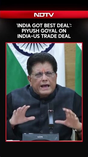 Agriculture, Textiles & More: Piyush Goyal Explains Modi-Trump India-US Trade Deal