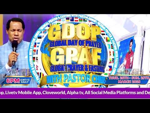 GLOBAL PRAYER AND FASTING WITH PASTOR CHRIS || DAY 3|| MARCH 2026