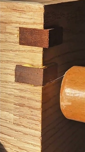 Precision Woodworking Joinery: Flush-Cutting and Hand-Finishing Dovetail Pins
