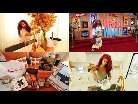 Fall Is Here | Deep Cleaning, Decorating My House for Fall, Movie Premiere, Fall Haul, and MORE