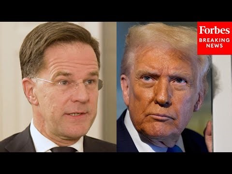 NATO Secretary General Mark Rutte Reacts To Trump's Renewed Claims To Annex Greenland
