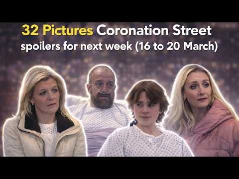32 Pictures Coronation Street spoilers for next week (16 to 20 March)