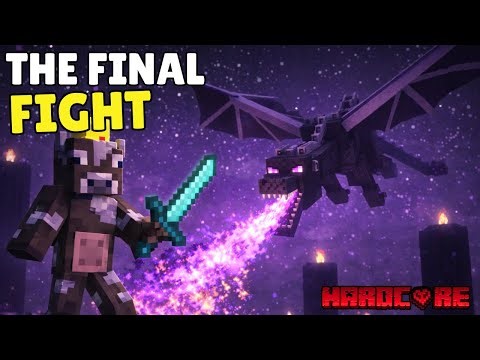 If I Die Here, It’s Over… Hardcore Ender Dragon Fight | Episode 13