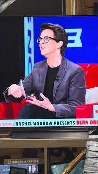 1) Rachel Maddow Burn Order racial detention of Japanese @WWII and Brown immigrants in 2025-26.