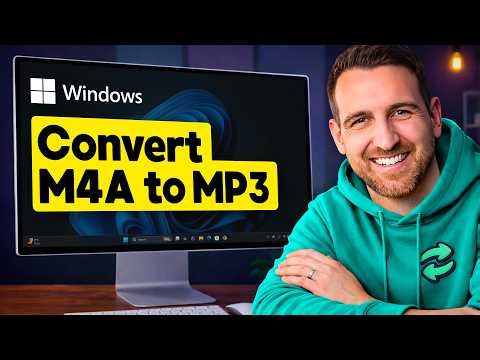 How to Convert M4A to MP3 on Windows