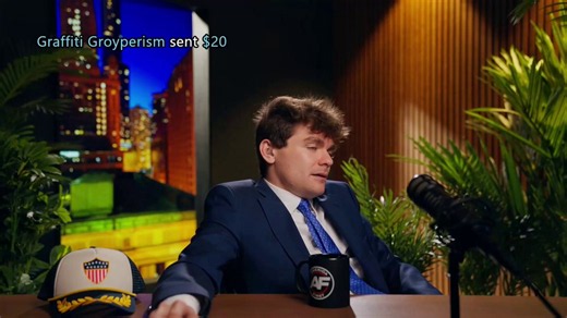 Nick Fuentes says every form of graffiti is UGLY!“All that urban art, it's all bad. Hardly any of it is beautiful or even good.” https://t.co/V9Yc2hFRp2