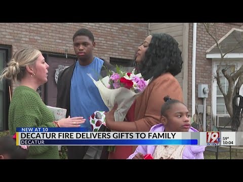 Several Decatur Organizations Give Back to a Family in Need | Dec. 22, 2025 | News 19 at 10 p.m.
