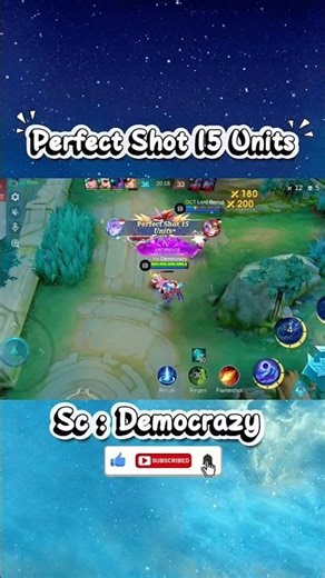Perfect Shot 15 Units || Novaria! 🔥#novaria #mobilelegends #fyp #shotsvideo #shorts