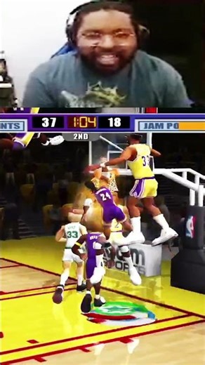 Little Man Posterizing In NBA Jam!