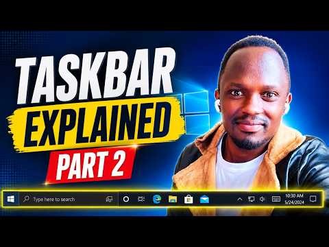 Windows 10 Taskbar – SIMPLE BASICS