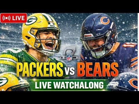 🔴 LIVE NOW: Packers vs Bears LIVE Watchalong | NFL Playoffs on ESPN Wisconsin