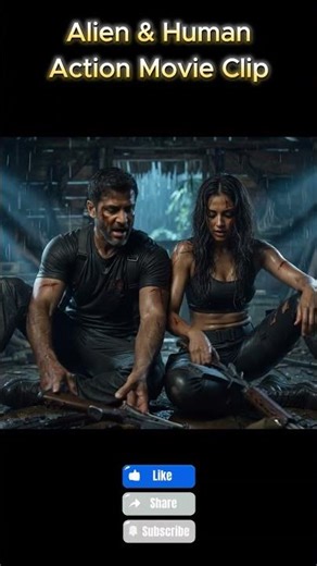 Alien & Human war Hollywood movie clip with AI #ytviral #ytshorts #marvelstudios #alien #war