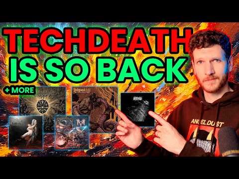 TECHDEATH IS BACK BABY | The BEST New Death Metal, Hardcore Punk, Deathcore & Slam Albums