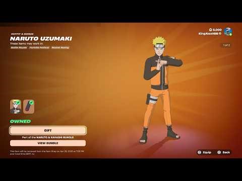 How To Get Naruto Skin NOW FREE In Fortnite! (Unlock Naruto Shippuden Skin) New Boruto Skin Bundle