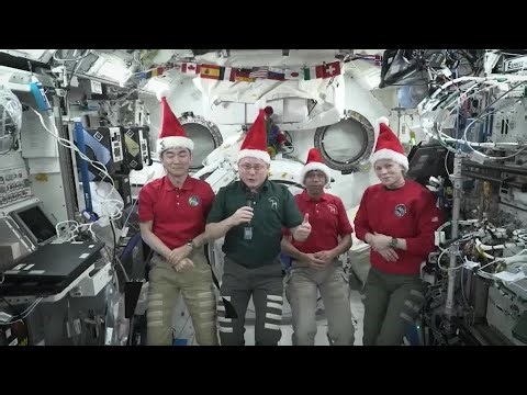 International Space Station astronauts send holiday message to Earth | REUTERS
