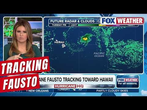 Hurricane Fausto Targets Hawaii As Tropical Storm Genevieve Eyes A Major Hurricane