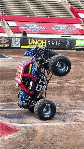 Tony Ochs in the 2026 Monster Jam World Finals Utah Sports Commission 2 Wheel Skills Competition!