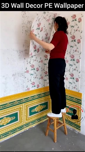 3D Wall Decor PE Wallpaper #wallpaper #walldesign #walldecor