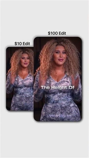 $10 vs $100 Video Edit — The Difference Is INSANE 👀