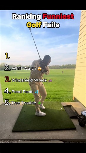 Ranking the Worst Golf Fails Ever ⛳️💀 #golf #fails #shorts #usa #ranking