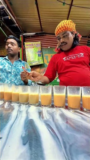 Wait in Line for This Tea! ☕ Jamai Tea Stall #shorts