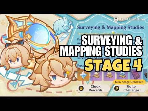 Surveying & Mapping Studies Event Guide - Stage 4 | Genshin Impact