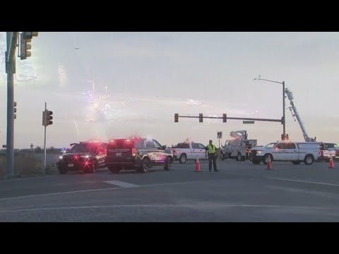 1 person killed, intersection closed after Brighton crash