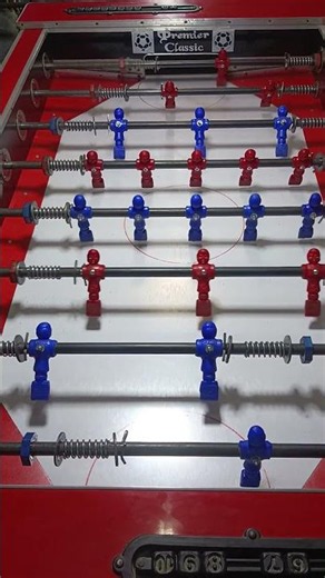 Patti game red vs blue #patti #foosballgoals #foosball #pattitricks #foosballtricks #roadgame #viral