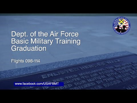 Department of the Air Force BMT Graduation Ceremony: Flights 098-114 — January 15, 2026