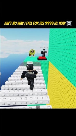Ain't No Way I Fall For This 9999 IQ Trap In Slap Tower ☠️ #roblox#fyp