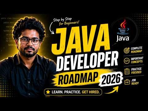 Java Developer Roadmap 2026 | From Beginner to Backend Engineer 🚀