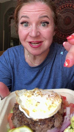 Rosie Hiat - Nanny Goat Burger Bowl #burgerbowl #lunchtime #takeout | burgers