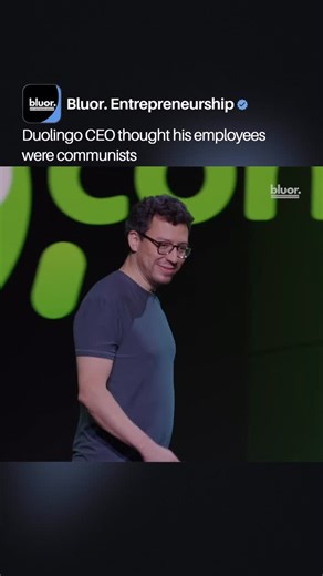 Bluor. Entrepreneurship on Instagram: "When Duolingo was still finding its footing, co founder and CEO Luis von Ahn joked that his early team felt almost like communists, pushing back on monetization because they cared deeply about keeping language learning free for everyone. In its early years the company focused on building a product people loved, delayed aggressive revenue plans, and relied on investor funding while millions of users learned languages without ads or paywalls shaping the exper