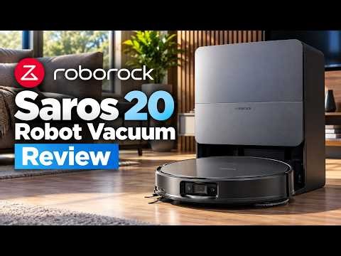 Roborock Saros 20 Robot Vacuum Review | Best Robot Vacuum 2026!
