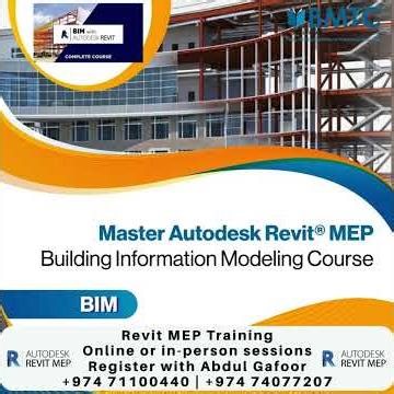Master Revit MEP | BIM Training for MEP Professionals