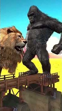 Lion VS 999 LVL King Kong Can Lion Defeat King Kong Help Lion