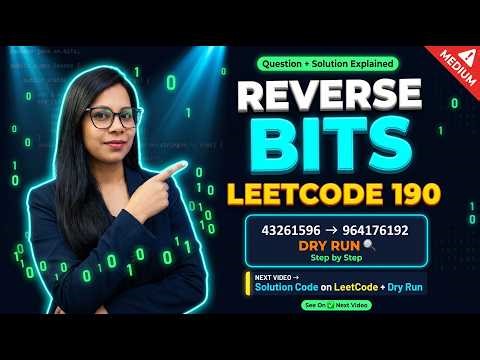 DSA Why 99% Fail to Reverse Bits in Java? | LeetCode 190 Explained + Dry Run