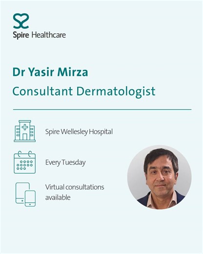 Here at Spire Healthcare, we're proud of our world-class experts and the incredible support they give our patients every day. ⭐ As the support and services we offer grow, as does our team of specialists. 🩺🏥 This month, we'd like to welcome the following consultants to Spire Healthcare. 📋💚 | Spire Healthcare
