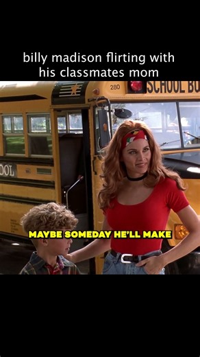 He was flirting with his classmates mom...? #universal #moviecentral #billymadison