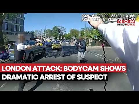 London Terror Attack: Bodycam Shows Dramatic Arrests Of Suspect After He Stabbed 2 Jewish Men