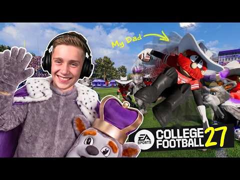 We Played College Football 25 as MASCOTS (This Got Insane)