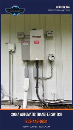 Morton 18 kW Generac Generator Installation | Flow Tech