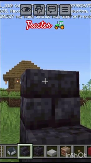 How to Make Tractor in Minecraft 🚜
