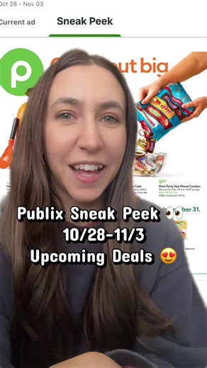 New Publix deals are starting 10/28 and they’ll be valid through 11/3! Make sure to clip those digital coupon coupons and print some Springer Mtn Farms coupons 😉 I’ll be walking you through these deals and more in the store tomorrow! 💚 New to Ibotta? Code: BOADYRE New to Fetch? Code: QD1VN Happy Shopping! #groceryshopping #publix #publixcouponing #momlife #couponing