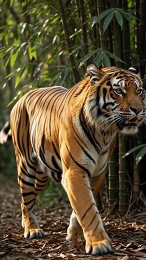 Majestic Tiger in the Wild! 🐅🌿 | Stunning Wildlife Close-Up