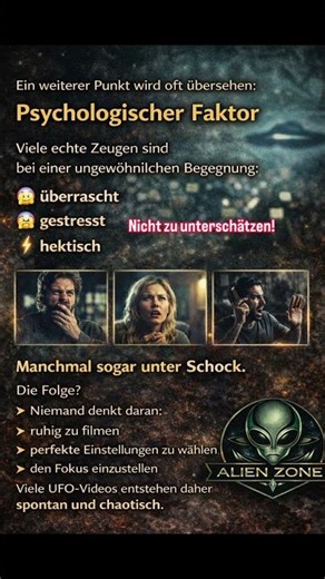 Warum UFO und ALIEN Videos immer so 💩 sind! 😳