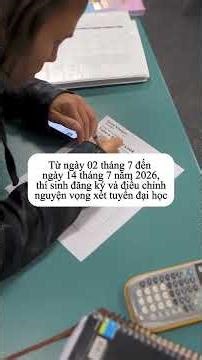 Các mốc thời gian cần lưu ý về kỳ thi tốt nghiệp THPT 2026 #studycare #education #thptqg