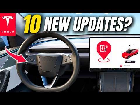 10 MAJOR Tesla Features Update: It's Here?